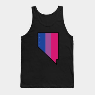 Nevada Bisexual Pride Flag Tank Top